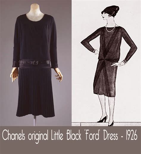 chanel little black dress 1926|coco chanel little black dress 1920.